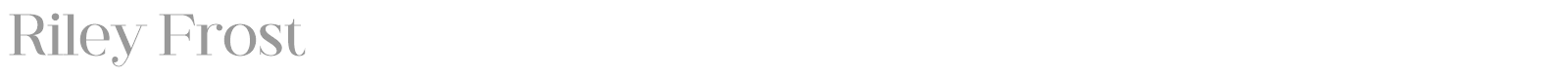 Riley Frost font preview